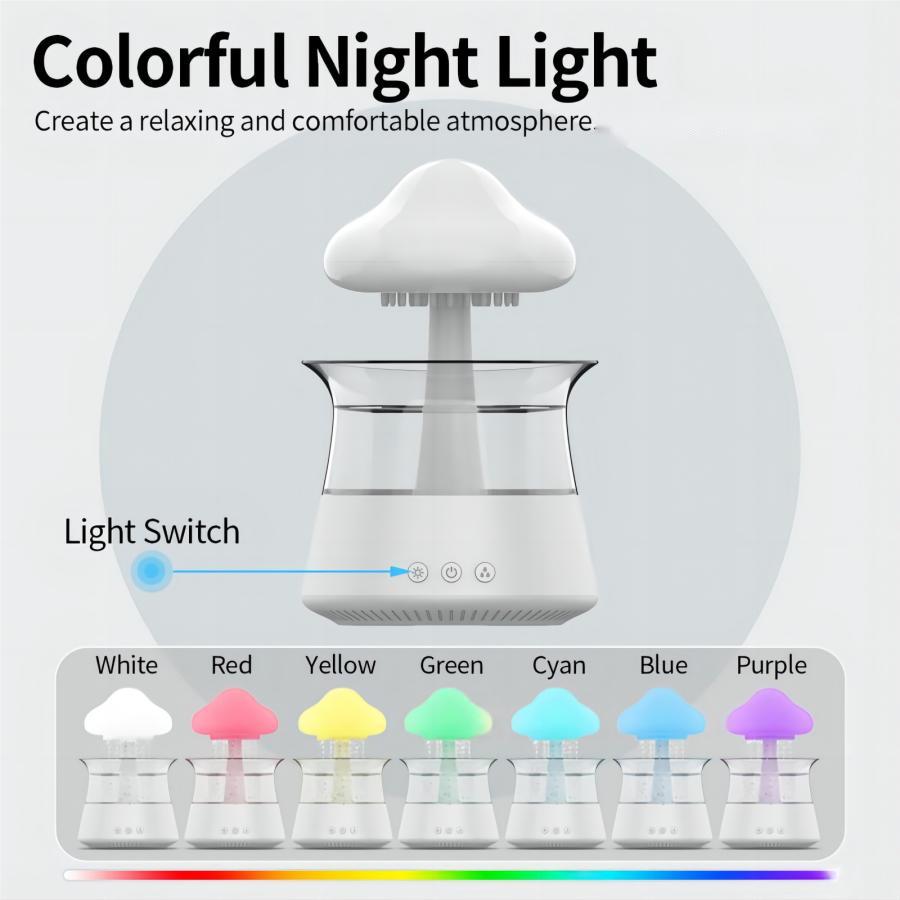 LUXEORASTORE™-Relax Cloud Rain Diffuser Humidifier