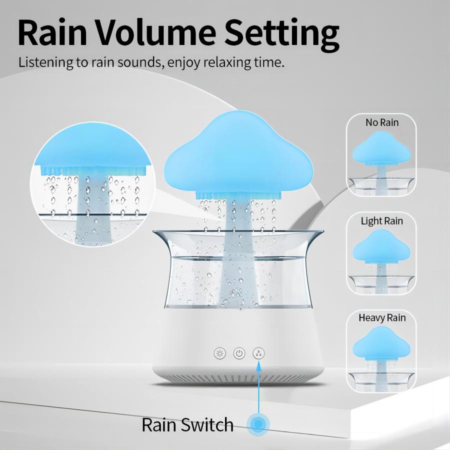 LUXEORASTORE™-Relax Cloud Rain Diffuser Humidifier