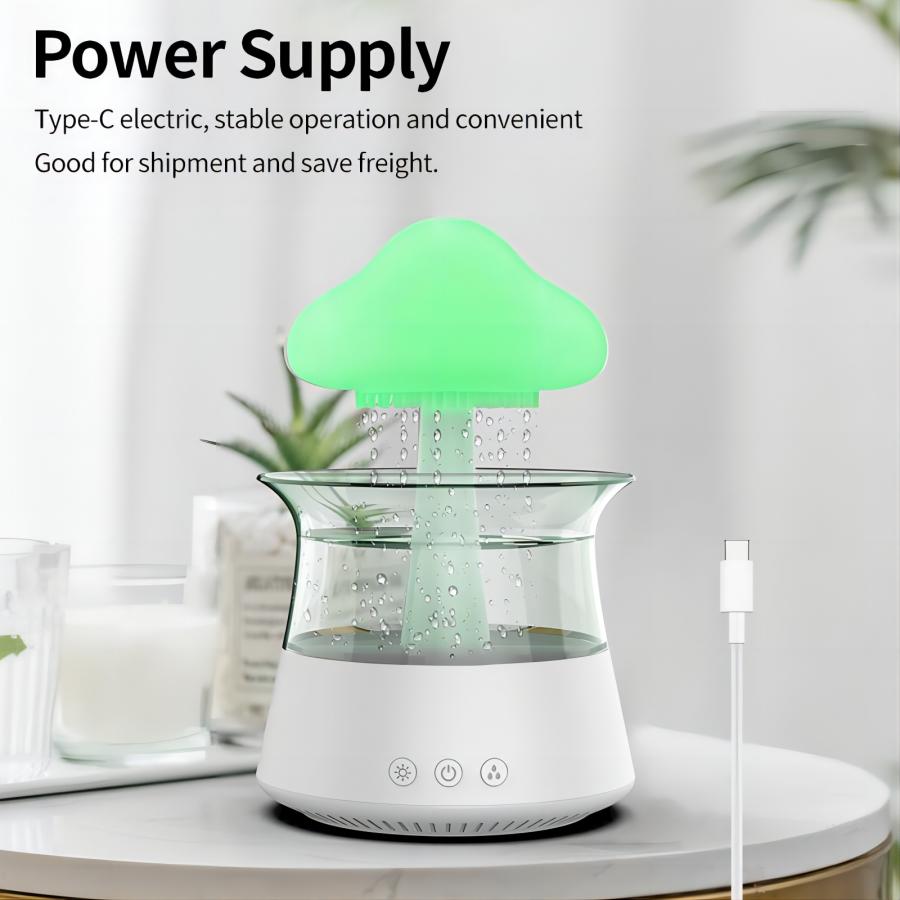 LUXEORASTORE™-Relax Cloud Rain Diffuser Humidifier