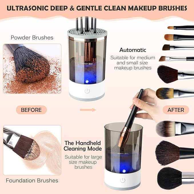 LUXEORASTORE™-Electric Makeup Brush Cleaner