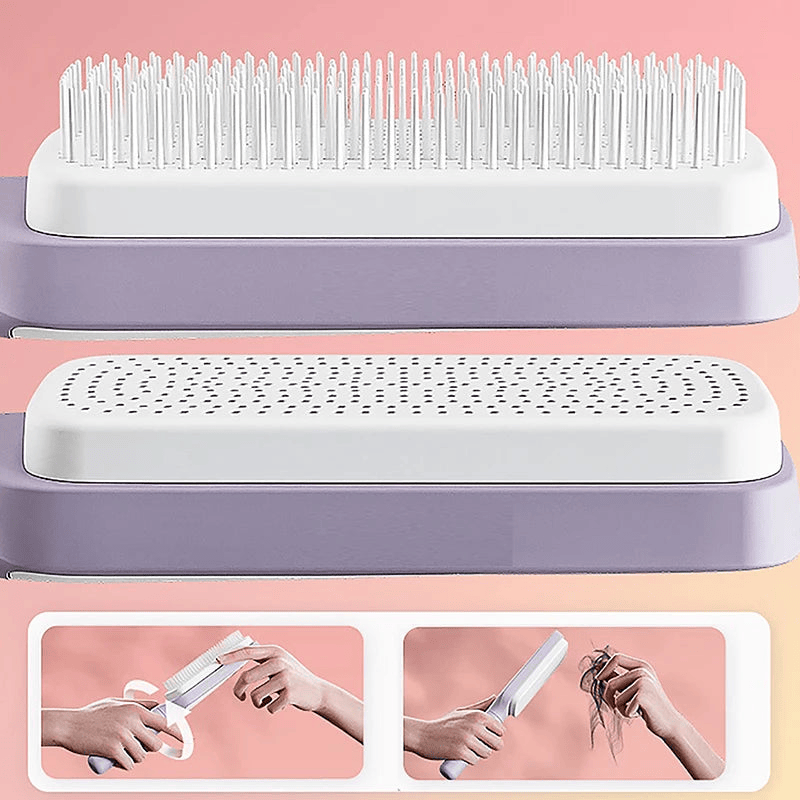 LUXEORASTORE™-SELF CLEANING HAIR COMB (IMPORTED)