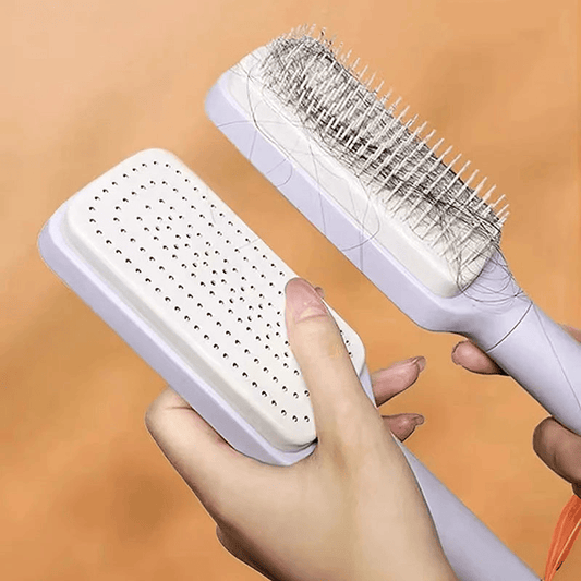 LUXEORASTORE™-SELF CLEANING HAIR COMB (IMPORTED)