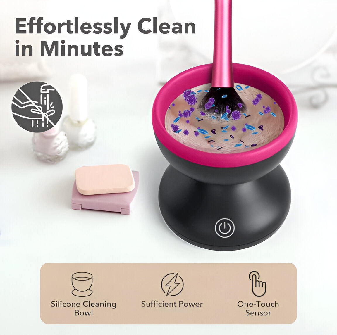 LUXEORASTORE™-Electric Makeup Brush Cleaner Ultra